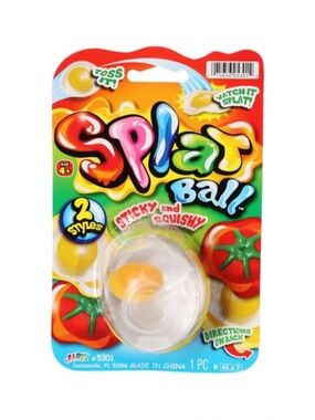 Egg Splat Ball Squishy Toy